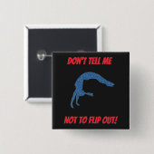 急いで逃げるなんて言うなよ 缶バッジ (正面&裏面)