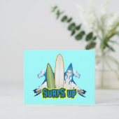 急いで進む ポストカード (スタンド正面)