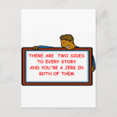 急いで ポストカード (正面)