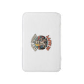 急いで、幸せなスロッスハイキングチーム バスマット (正面縦)