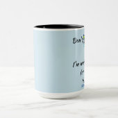 「急がないで!」 コーヒー/ティーマグカップ マグカップ (中央)