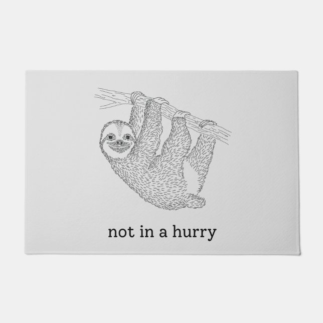 急がない ドアマット (正面)