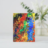 急がない：抽象芸術44 ポストカード (スタンド正面)