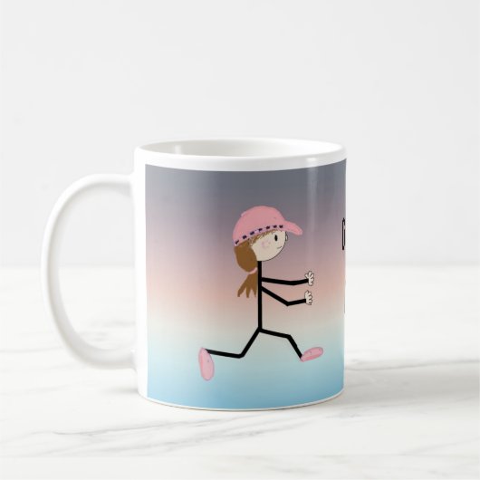急がなきゃ コーヒーマグカップ (左)
