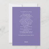 急ぎの成功の我々の女性祈りの言葉 シーズンカード (裏面)