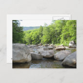 急ぎ川 – ノースコンウェイ, NH ポストカード (正面/裏面)