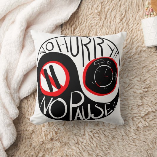 急ぐな、休むな クッション (ブランケット)