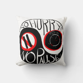 急ぐな、休むな クッション