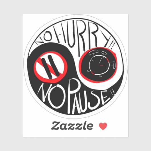 急ぐな、休むな シール (シート)