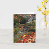 急ぐ水 カード (黄色い花)