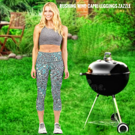 急ぐ風 カプリレギンス