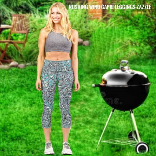 急ぐ風 カプリレギンス