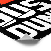 急げ！BysketbyllプレーヤーSlam Dunkギフト ポスター (角)