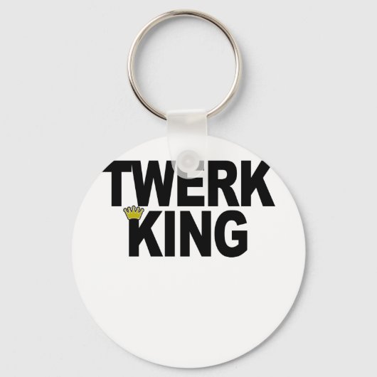 急げ！TWERK KING Tシャツ.png キーホルダー (正面)