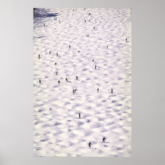 急なスキー –  ポスター