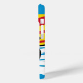 急なターンに傾く自動自転車 Case-Mate iPhoneケース (裏面 / 左)