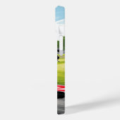 急なターンに傾く自動自転車 Case-Mate iPhoneケース (裏面 / 左)