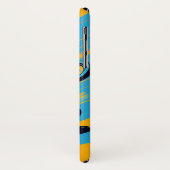 急なターンに傾く自動自転車 Case-Mate iPhoneケース (裏面/左)