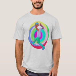 急な動きのダンスのロゴ Tシャツ