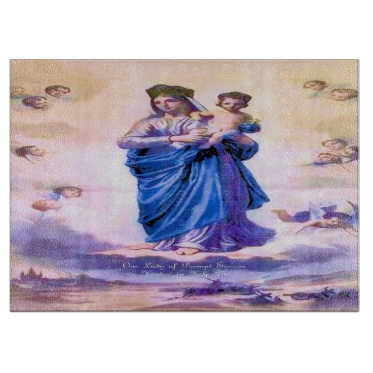 急な成功の女神 カッティングボード (正面)