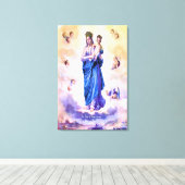 急な成功の女神 キャンバスプリント (インサイチュ (ウッドフロア))