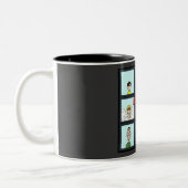 急な束のマグ ツートーンマグカップ (左)