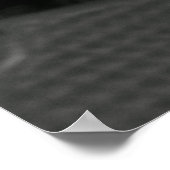 急な階段を下りる(&W) ポスター (角)