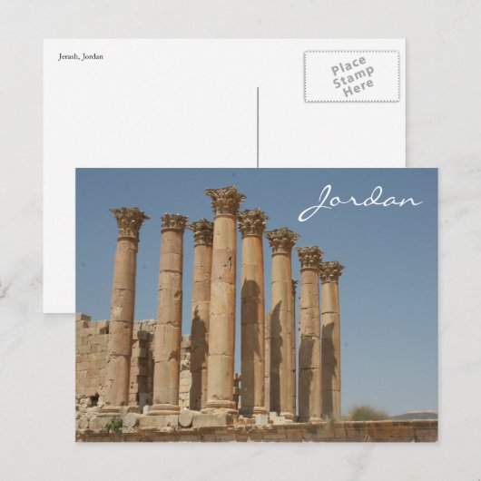 急に動く柱 ポストカード (正面/裏面)