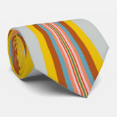 急カラフル発レトロストライプ ネクタイ (ロール)