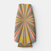 急カラフル発レトロストライプ ボトルクーラー (正面)