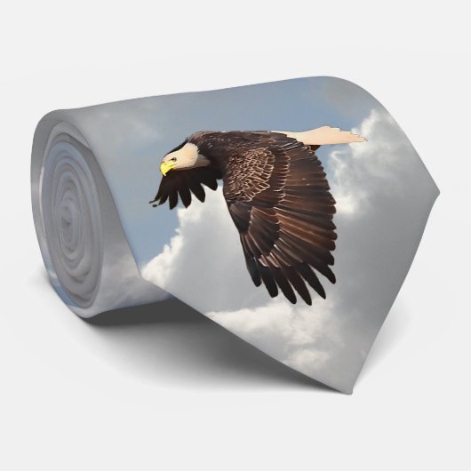 急上昇したワシ ネクタイ (ロール)