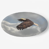 急上昇したワシ ペーパープレート (アングル)