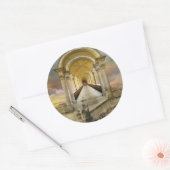 急上昇する天国 ラウンドシール (封筒)