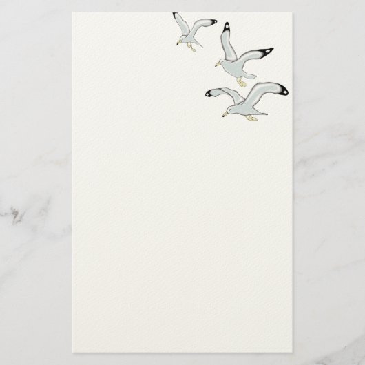 急増するカモメ文房具 便箋 (正面)
