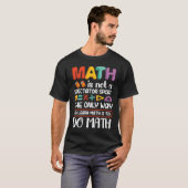 急性角数学先生かわいいギーク子供たち Tシャツ (正面フル)