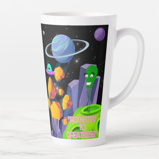 急成長する カフェラテマグ (右)