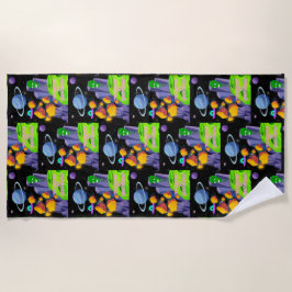 急成長する ビーチタオル