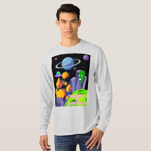 急成長する Tシャツ (正面フル)