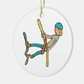 急流 セラミックオーナメント (左)