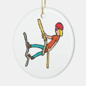 急流 セラミックオーナメント (左)