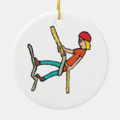 急流 セラミックオーナメント (裏面)