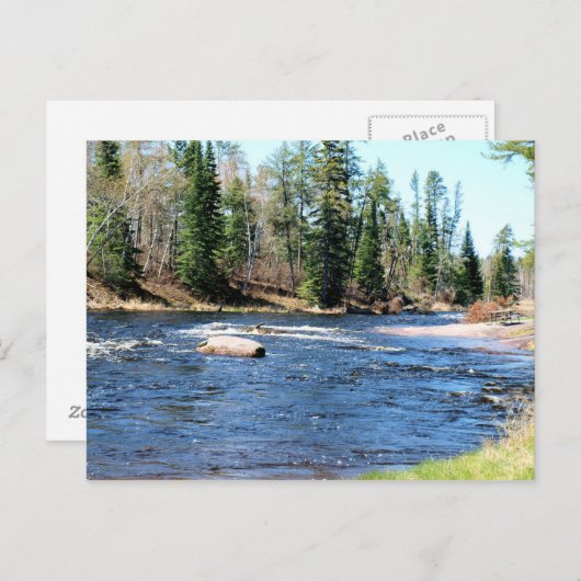 急流 ポストカード (正面/裏面)