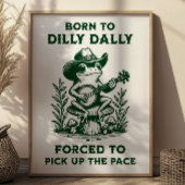 急生まれにペースを上げざるを得ない ポスター