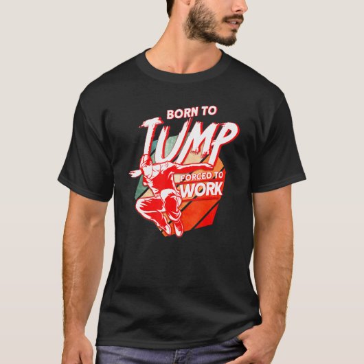 急生まれに働かされる Tシャツ (正面)
