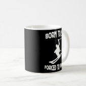 急生まれ走する コーヒーマグカップ (正面右)