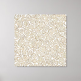 急疑問に思動：洗練らせん状 キャンバスプリント