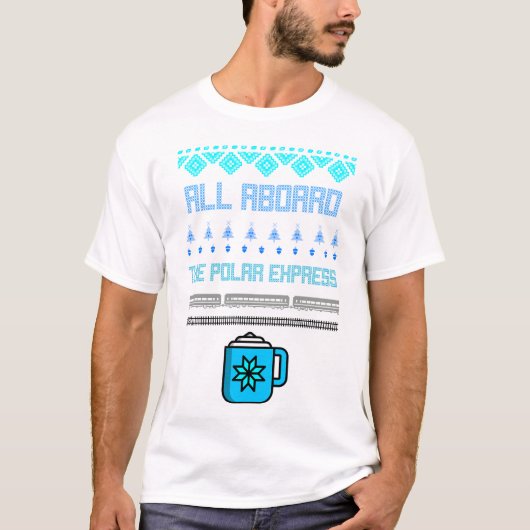急行列車に全員乗車 Tシャツ (正面)