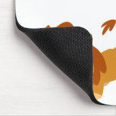 急襲および急襲される!! 漫画のライオンのマウスパッド マウスパッド (コーナー)