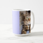 急速の家私は既に恋しく思います コーヒーマグカップ (正面右)