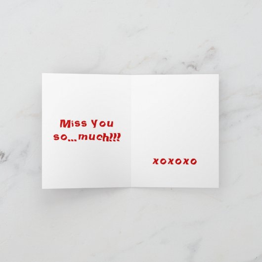 急速の家 カード (内部)